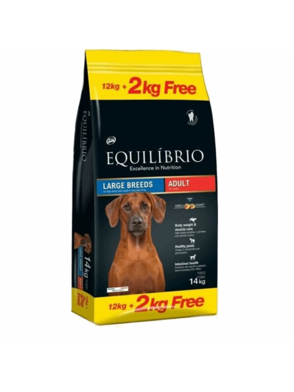 EQUILIBRIO ADULT DOGS LARGE BREED ΚΟΤΟΠΟΥΛΟ 12+2KG