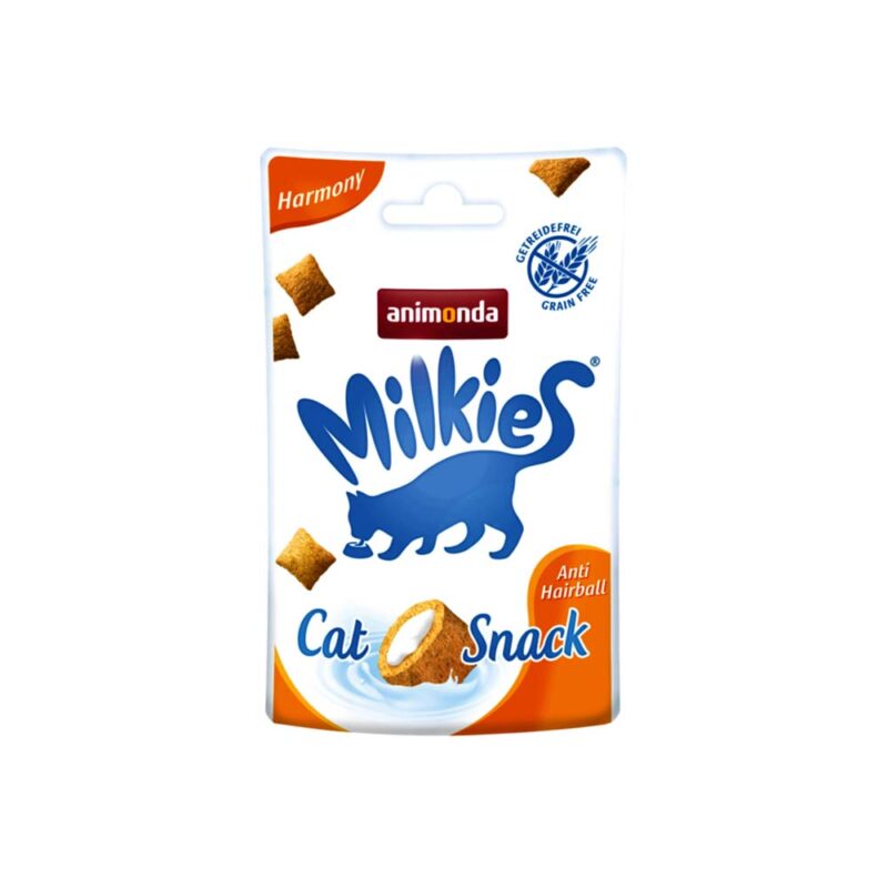 Animonda Milkies Cat Snack Crunchy Harmony Anti-Hairball 30gr
